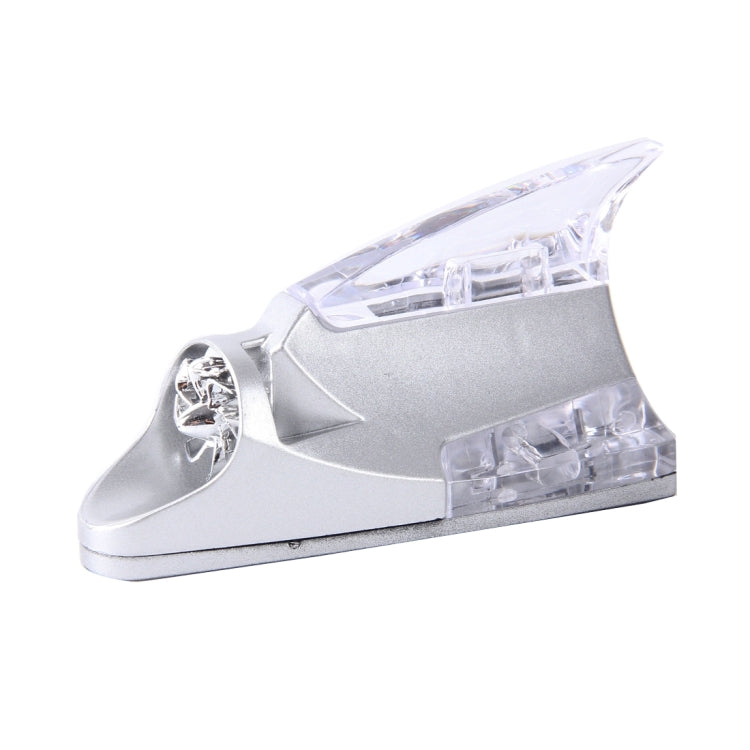 CB-073 Colorful Warning Light Wind Power Shark Fin Antenna Car Decoration