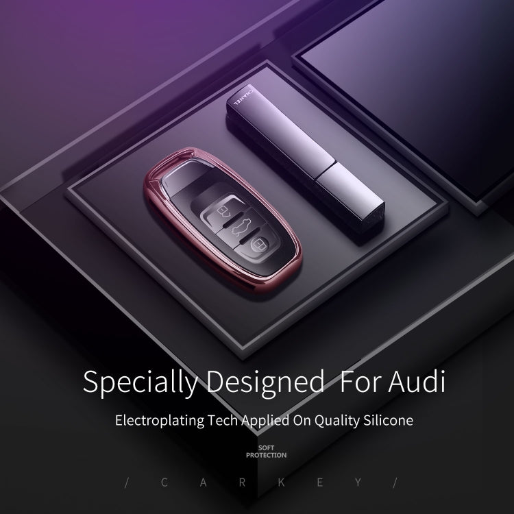 DUX DUCIS Quality TPU Electroplating Tech Applied for Audi A4/5/6/Q5/Q7/Q8/R8/RS4/RS5/RS6/RS7/S5/S6/S7/S8/SQ5 Flip Keyboard Cover