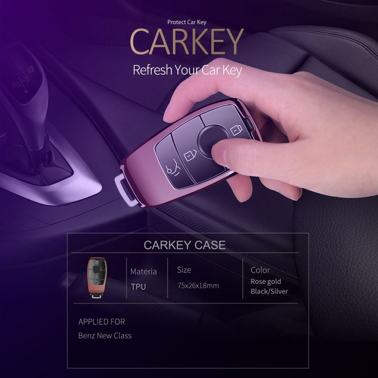 DUX DUCIS Quality TPU Electroplating Tech Applied for Benz New Class Flip Keyboard Cover