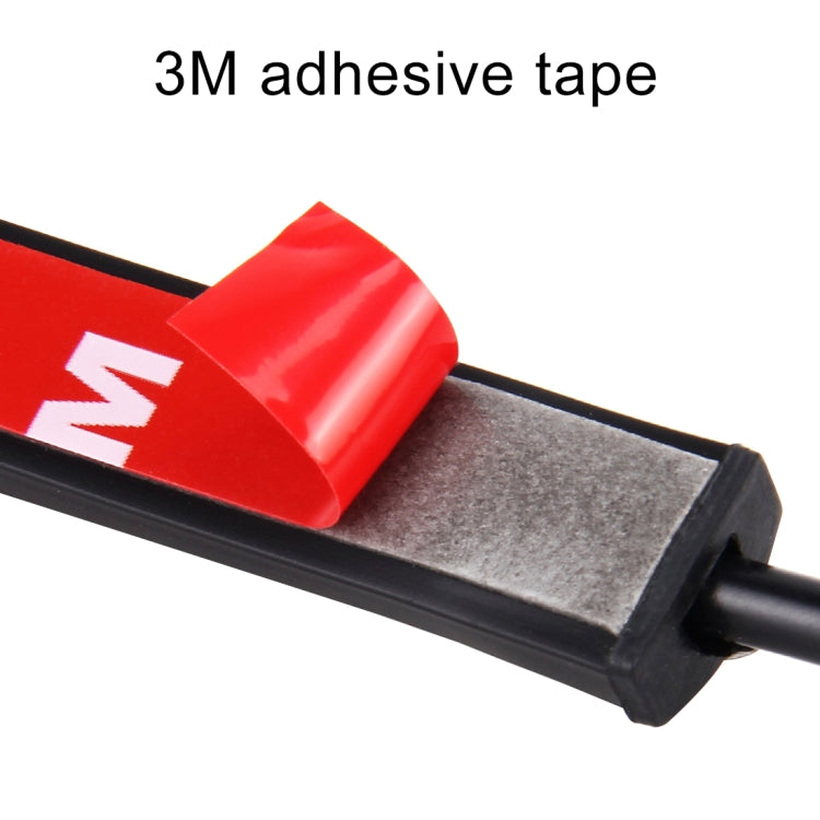 45cm 12W 3014-SMD LED 720LM Car Bulb Turn Signal Auto Reverse Lamp Daytime Running Light Source (White Light+Yellow Light)