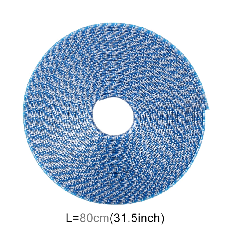 8m Universal DIY Carbon Fiber Rubber Auto Car Door Edge Seal Scratch Protector Decorative Strip