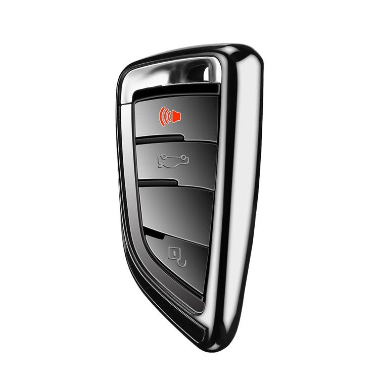 DUX DUCIS Quality TPU Electroplating Tech Applied for BMW Key Sets The New 5 Series 7 Blade Car Keys Package 530 lix5x6x1 Key Shell