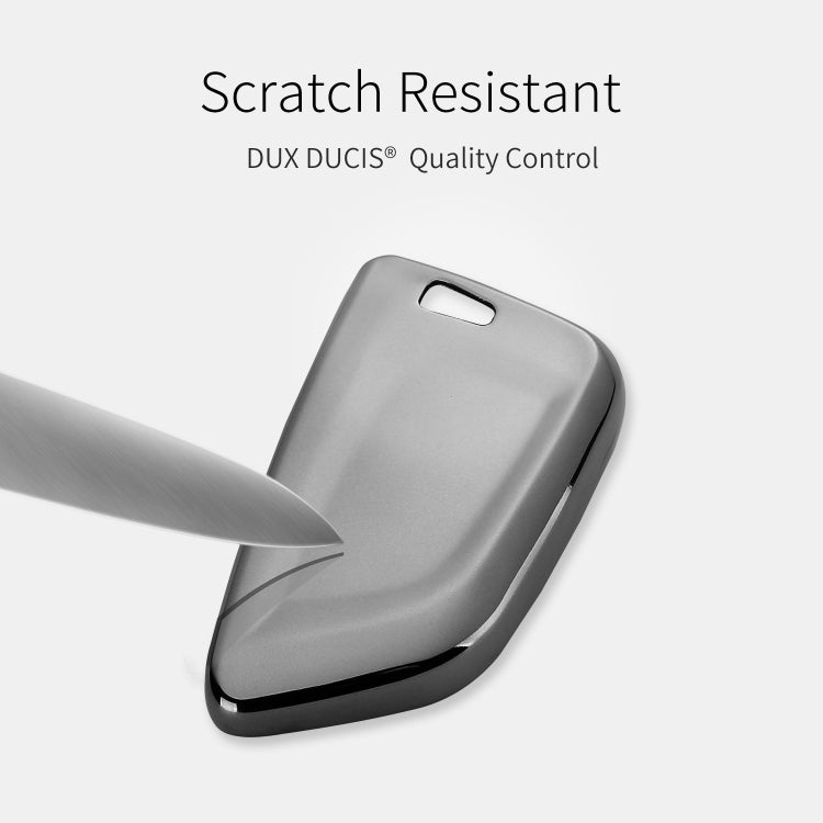 DUX DUCIS Quality TPU Electroplating Tech Applied for BMW Key Sets The New 5 Series 7 Blade Car Keys Package 530 lix5x6x1 Key Shell