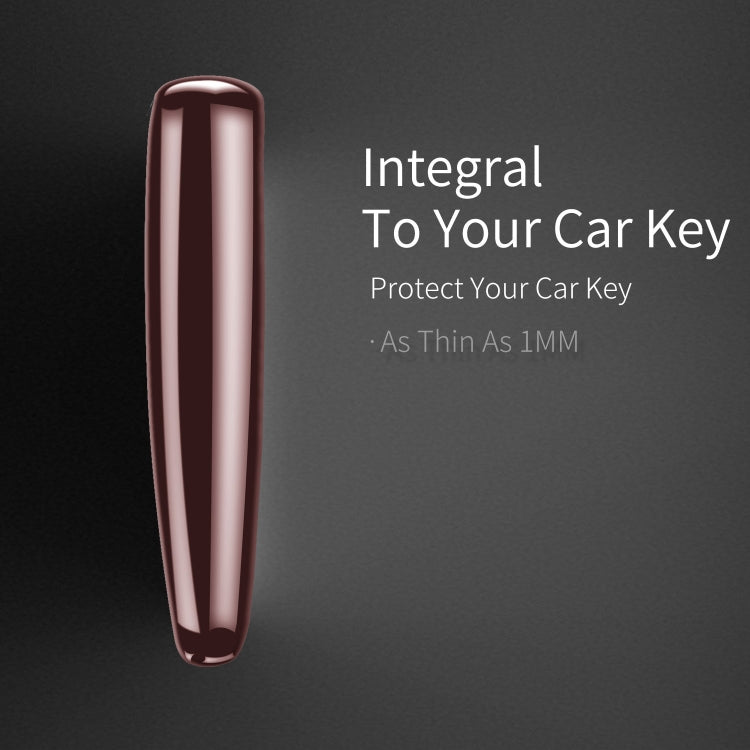 DUX DUCIS Quality TPU Electroplating Tech Applied for BMW Key Sets The New 5 Series 7 Blade Car Keys Package 530 lix5x6x1 Key Shell