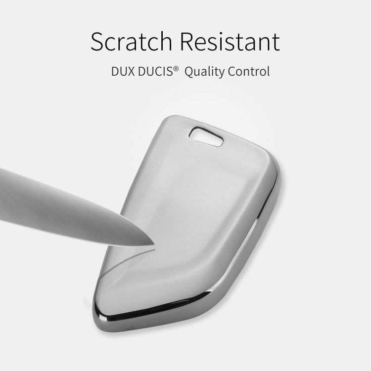 DUX DUCIS Quality TPU Electroplating Tech Applied for BMW Key Sets The New 5 Series 7 Blade Car Keys Package 530 lix5x6x1 Key Shell