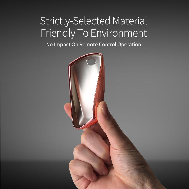 DUX DUCIS Quality TPU Electroplating Tech Applied for BMW Key Sets The 1/2/3/4/5/6/X3/X4/M2/M3/M5/M6 Key Shell