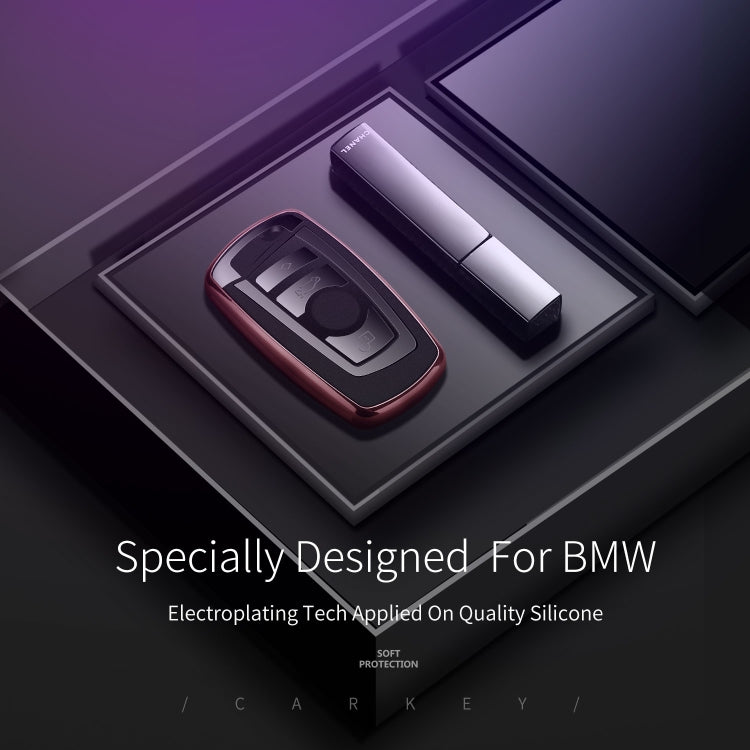 DUX DUCIS Quality TPU Electroplating Tech Applied for BMW Key Sets The 1/2/3/4/5/6/X3/X4/M2/M3/M5/M6 Key Shell