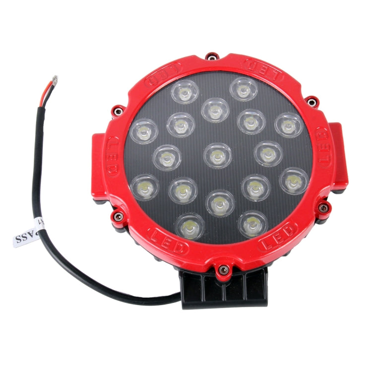 2 PCS 51W 3500LM 6500K White Light
