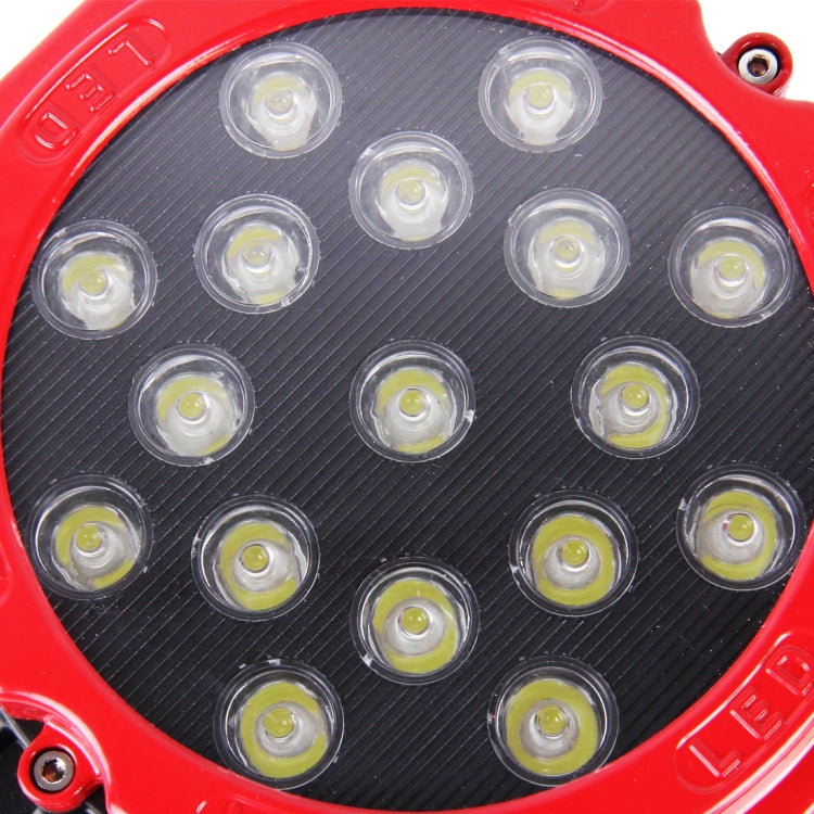 2 PCS 51W 3500LM 6500K White Light