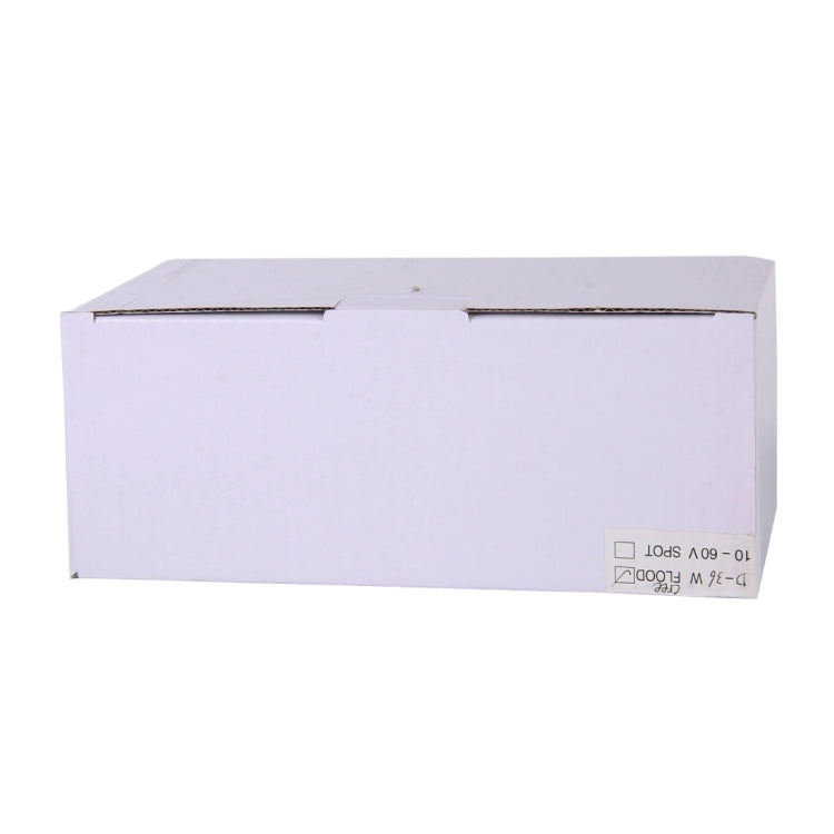 DC 10-30V 36W 3000LM 6500K Waterproof Vehicle Car Boat Marine External Work Lights Emergency Lights 60 Degrees Adjustable Flood Light LED Car Bulbs with 12 Intense CREE LED Lights(White Light)