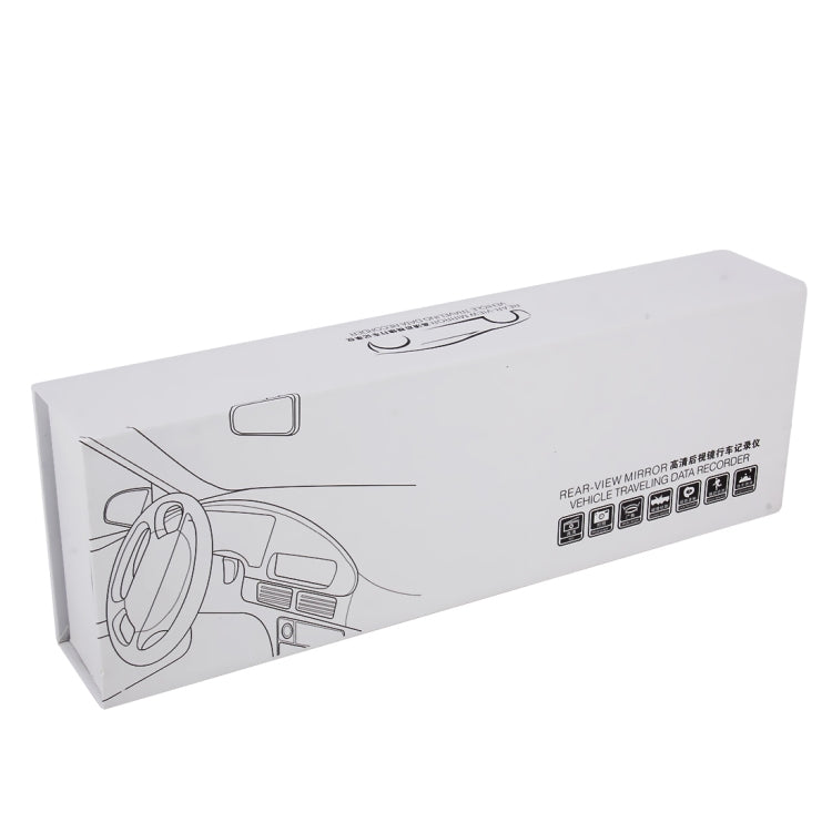 5.0 Mega Pixels 170 Degrees Wide Angle Full HD 1080P Touch Button Video Car DVR, Support TF Card (32GB Max) / Motion Detection