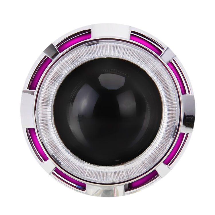 IPHCAR M803 H1 2.5 inch 12V Bi-Xenon Projector Lens Headlight with Exquisite Angle Eyes Decoration for Left Driving