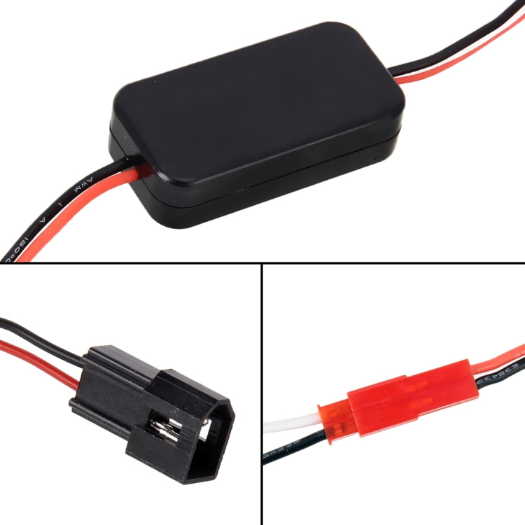 IPHCAR H1 2.5 inch 12V Bi-Xenon Projector Lens Headlight with Exquisite Angle Eyes Decoration for Left Driving (White Light)