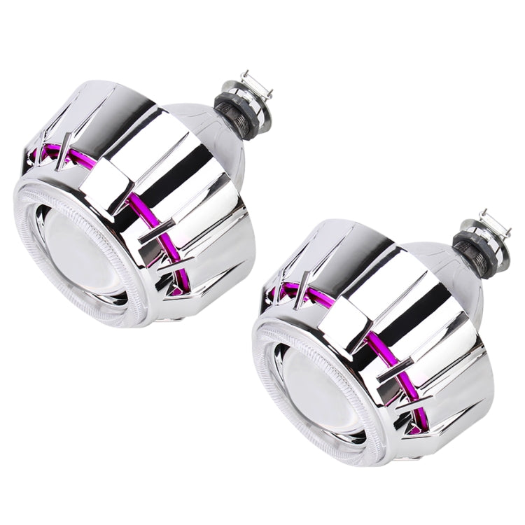 IPHCAR G262 H1 3.0 inch 12V Bi-Xenon Projector Lens Headlight with Exquisite Angle Eyes Decoration for Left Driving