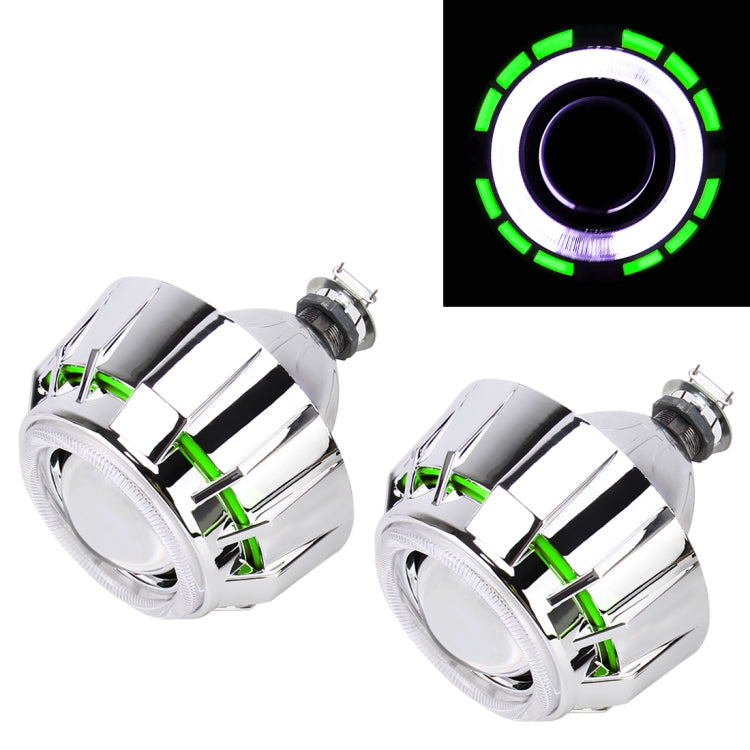 IPHCAR G262 H1 3.0 inch 12V Bi-Xenon Projector Lens Headlight with Exquisite Angle Eyes Decoration for Left Driving