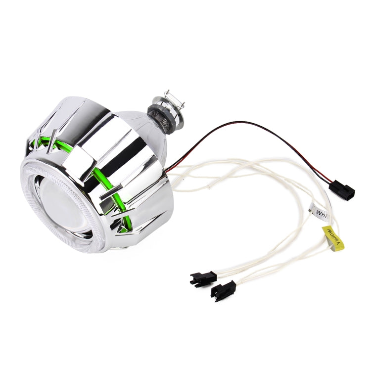 IPHCAR G262 H1 3.0 inch 12V Bi-Xenon Projector Lens Headlight with Exquisite Angle Eyes Decoration for Left Driving