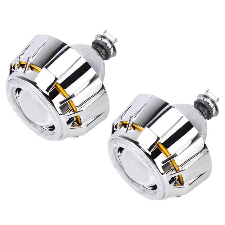 IPHCAR G262 H1 3.0 inch 12V Bi-Xenon Projector Lens Headlight with Exquisite Angle Eyes Decoration for Left Driving