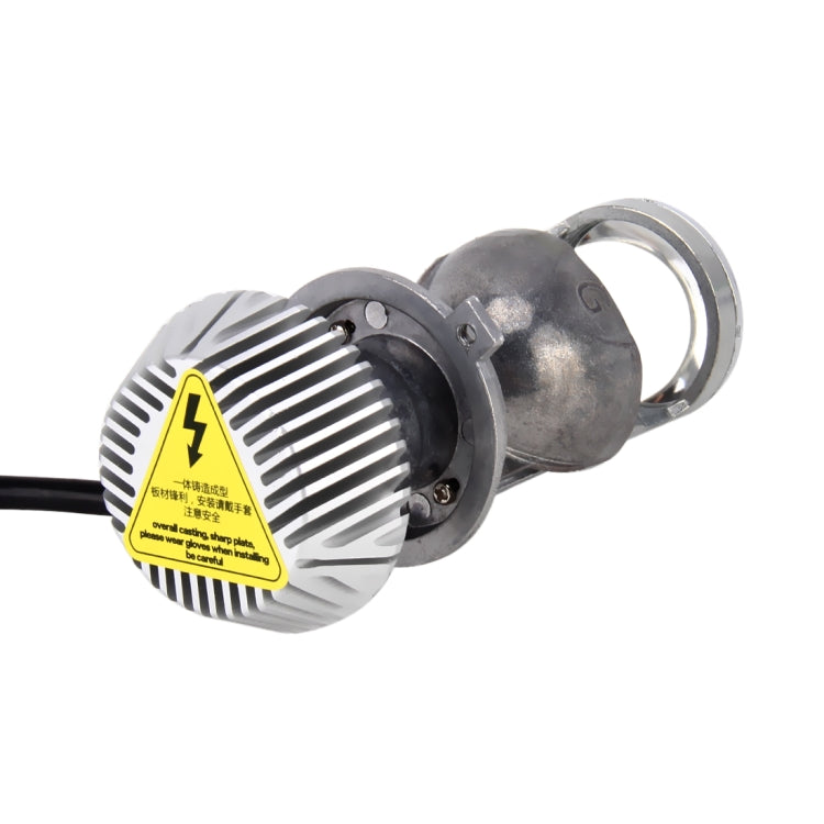 IPHCAR G6 H4 35W 4000LM 5500K 2 COB LED Waterproof IP65 Car Headlight Lamps, DC 9-32V for Left Driving (White Light)