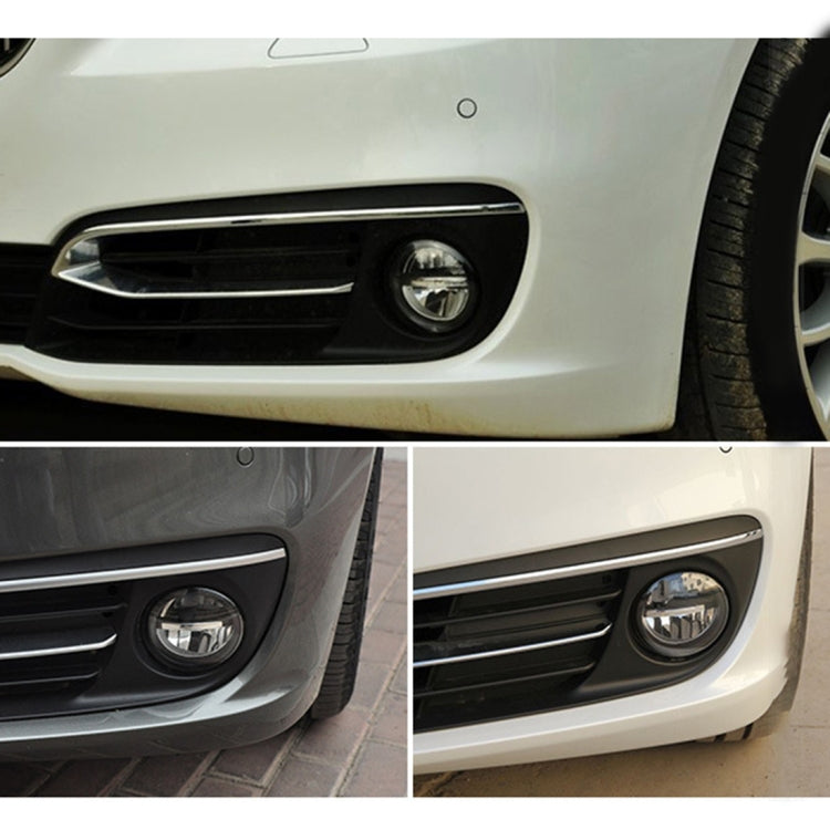 IPHCAR M702 2 PCS 3 in 1 Fog Light + Daytime Running Light + White Light Angel Eyes (White + Yellow Light)