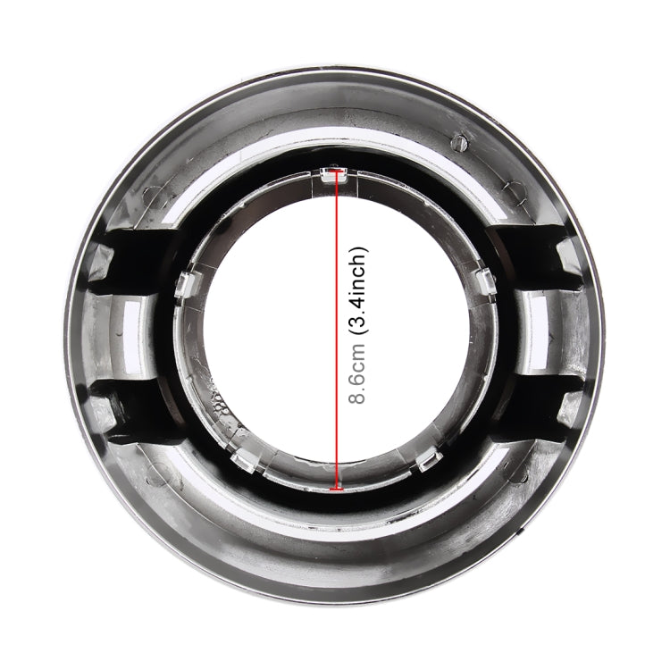 IPHCAR Z104 2 PCS 3.0 inch Universal Car LED Headlight Shading Cover Decorative Cover, Inside Diameter: 86mm; Outside Diameter: 130mm