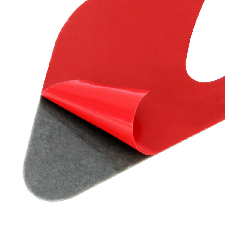 2 PCS Carbon Fiber Car-Styling Fender Reflective Bumper Decorative Strip, External Reflection + Inner Carbon Fiber