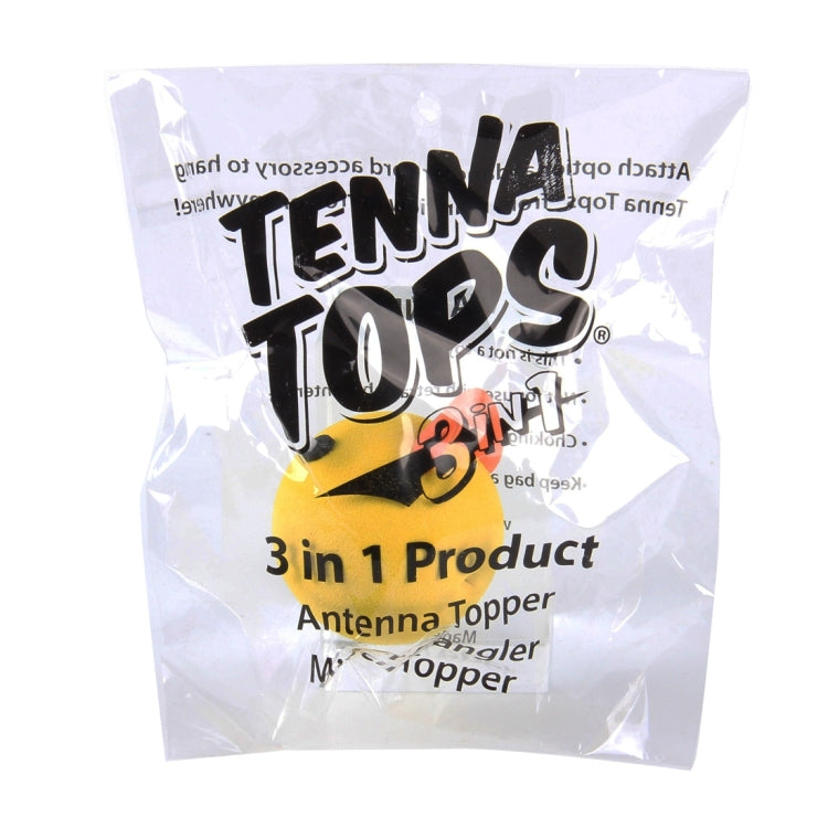 Tenna Tops Universal Little Yellow Duck Style Decoration Car Antenna Topper / Pencil Topper / Mirror Dangler