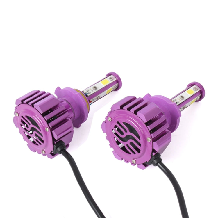 2 PCS B3-COB 9006 36W 3000LM 6500K LED Car Headlight Lamps DC 9-32V(White Light)