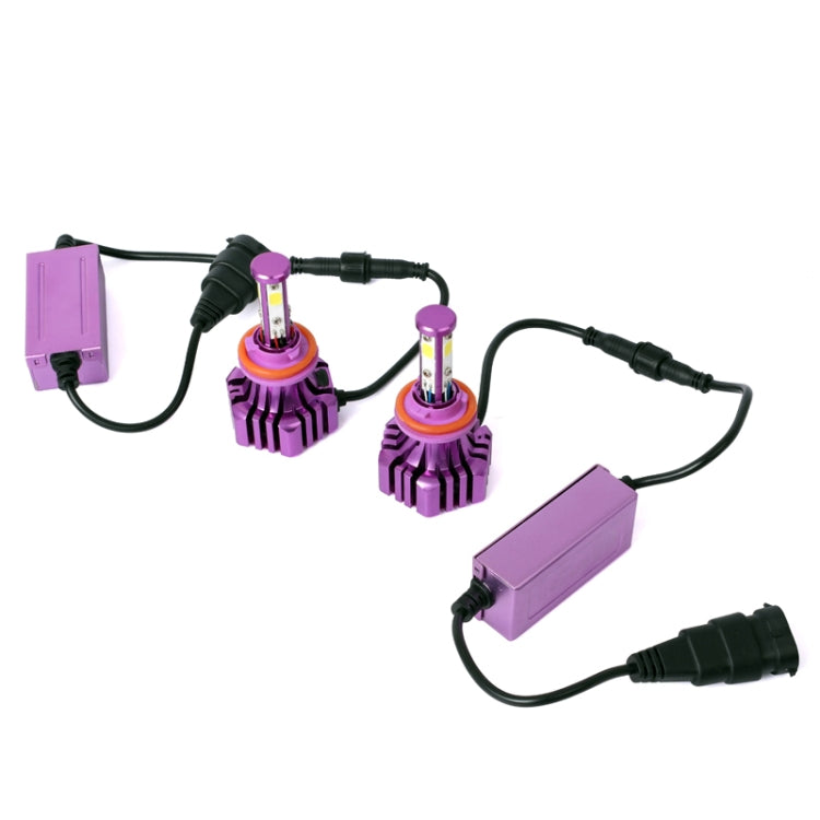 2 PCS B3-COB H8 / H9 / H11 36W 3000LM 6500K LED Car Headlight Lamps DC 9-32V(White Light)