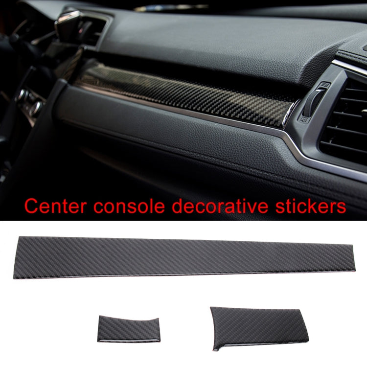 8 in 1 Carbon Fiber Trim Decal Stickers Whole Kits for Honda Civic