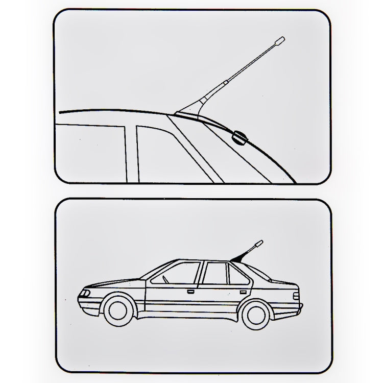 PS-08 Long Modified Car Antenna Aerial 47cm