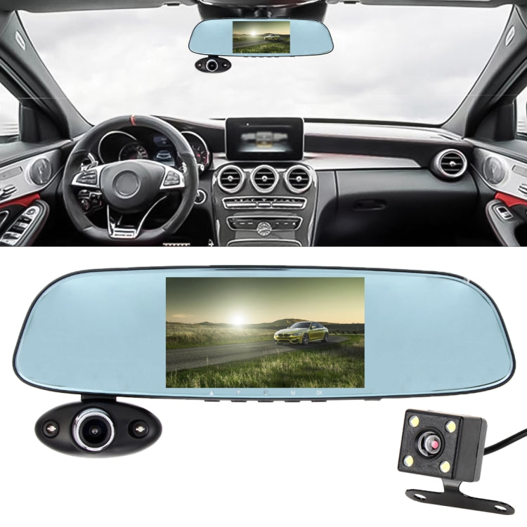 5.0 Mega Pixels 160 Degrees Wide Angle Full HD 1080P Touch Button Video Car DVR, Support TF Card (32GB Max) / Motion Detection