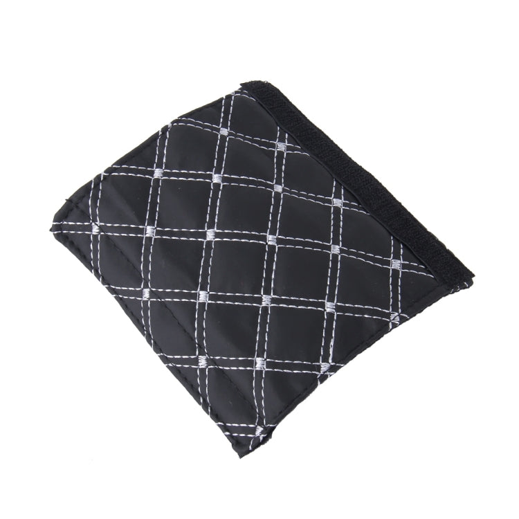 3 PCS Car Hand Brake Cover Shift Knob Gear Stick Cushion Sets Rear View Mirror Sets Cover Car Accessory Interior Decoration Pad