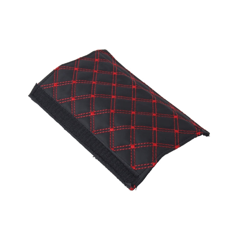 5 PCS Car Hand Brake Cover Shift Knob Gear Stick Cushion Sets Rear View Mirror Sets Cover Car Accessory Interior Decoration Pad