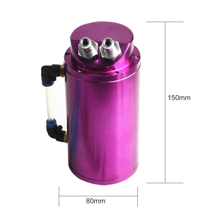 Automotive Round Oil Filter Pot Power Modified Engine Oil Breathable Pot