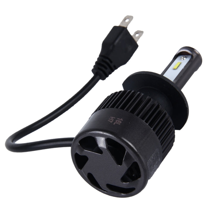 2 PCS H7 30W 4000lm 6000K Car LED Headlight with 6 Philip  Lamps, DC 8-42V(White Light)