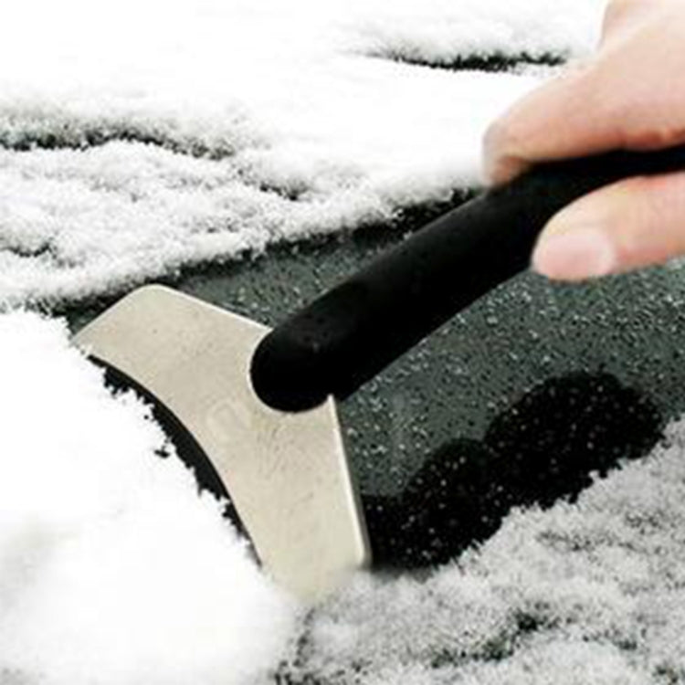 SHUNWEI Premium ABS Scraper Strip Ice Scraper Heavy-duty Frost and Snow Removal for Car Windshield and Window(Black)