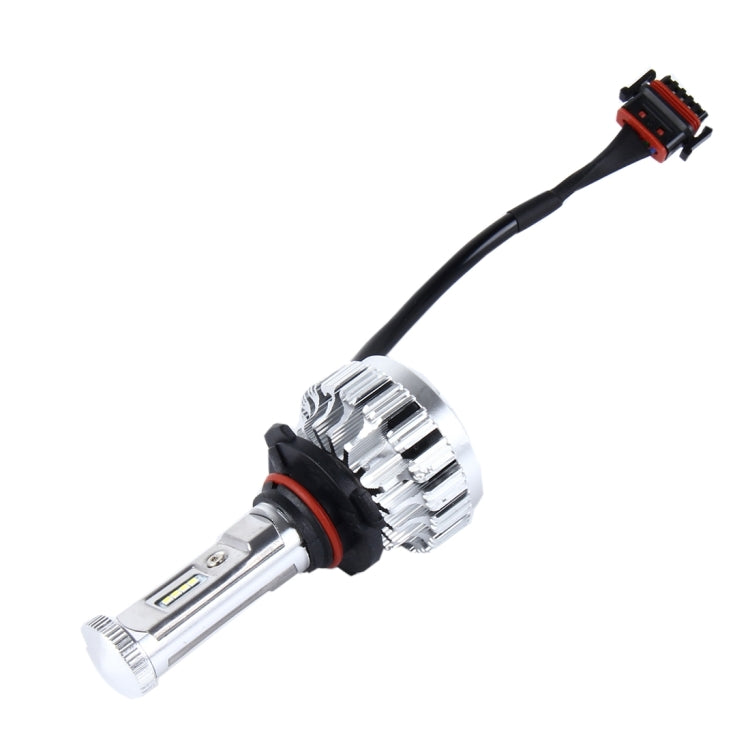 2 PCS 9006 35W 3800lm 6500K Car LED Headlight with 8 Cree Lamps, DC 8-48V(White Light)
