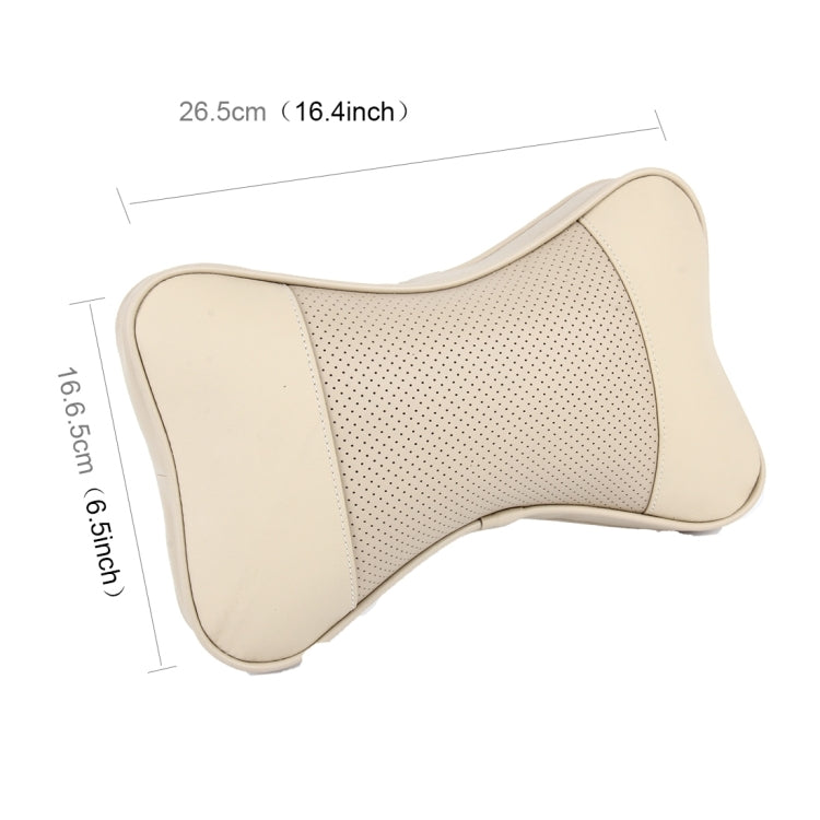2 PCS MLC-06 Car Neck Pillow Soft Version Lovely Breathe Car Auto Head Neck Rest Cushion Headrest Pillow Pad