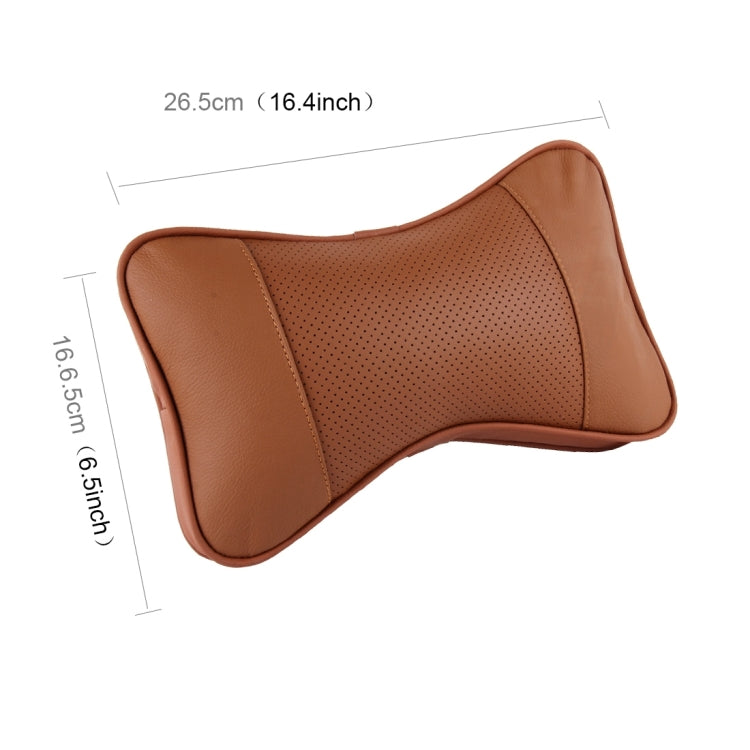 2 PCS MLC-06 Car Neck Pillow Soft Version Lovely Breathe Car Auto Head Neck Rest Cushion Headrest Pillow Pad
