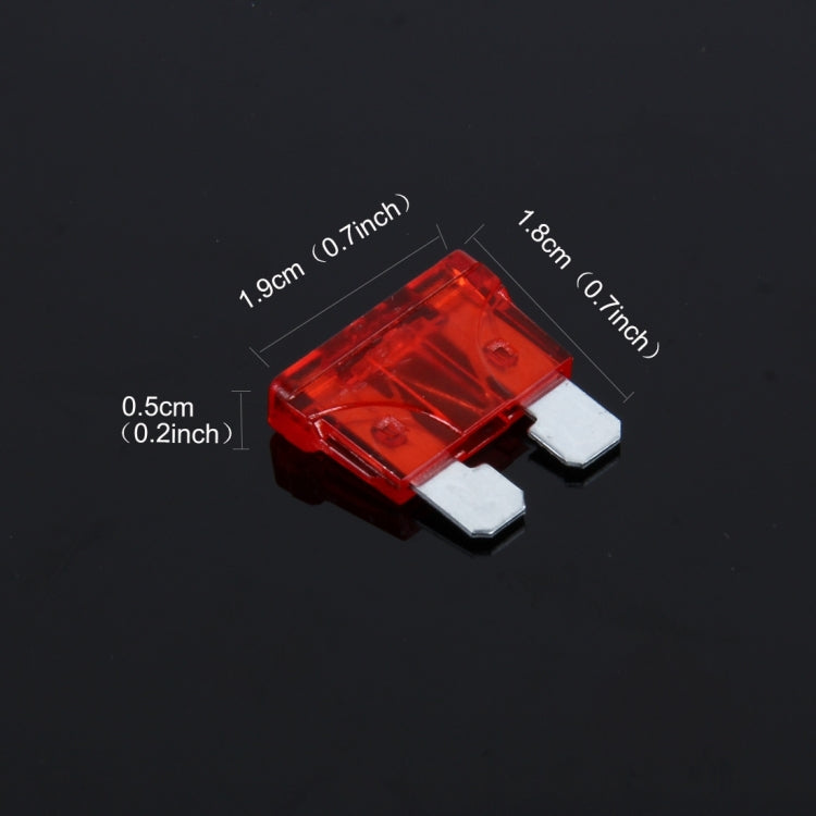 100 PCS 5Amp 7.5Amp 10Amp 15Amp 20Amp 25Amp 30Amp Add-a-circuit Fuse Tap Adapter Blade Fuse Holder(Big Size)