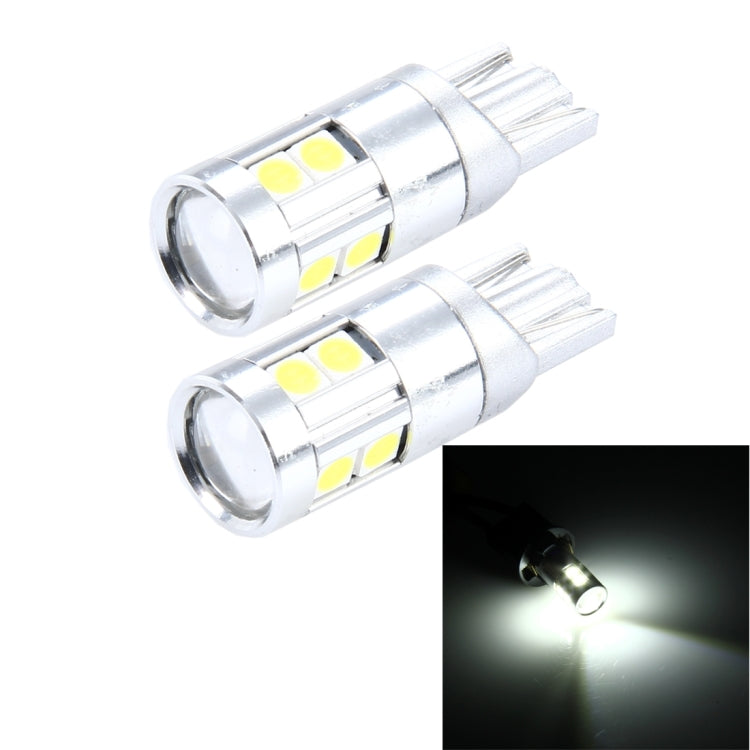 2 PCS T10 5W 8 SMD-3030 LED Car Clearance Lights Lamp, DC 12V