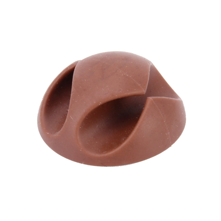 5 PCS Double Hole Cable Clips, Cable Management System and Cord Organizer Solution