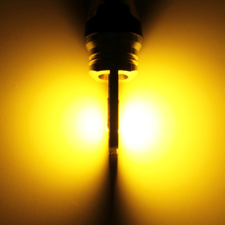 2 PCS T25 / 3157 DC 12V 10W Car Auto Double Colors Turn Lights / Reversing Lights / Running Lights 2 COB LED (Turn Lights: Yellow Light; Reversing Lights / Running Lights: White Light)