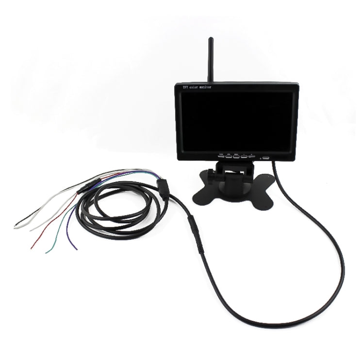 PZ607-W-D2 7.0 inch Wireless Digital Audio and Video 2 Separate Reversing Car Monitor