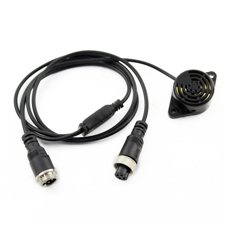 7.0 inch LCD Visible Rear View Mirror Car Recorder for Truck with Parking Rear Camera + 4 Rear Radar + Parking Sensor