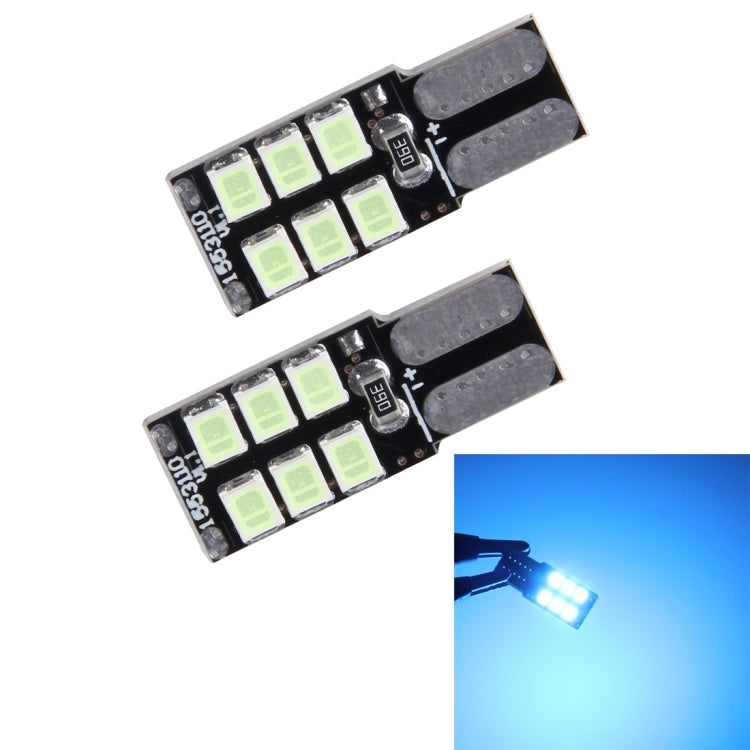 2 PCS T10 3W 12 SMD-3528 LEDs Car Clearance Light Lamp, DC 12V