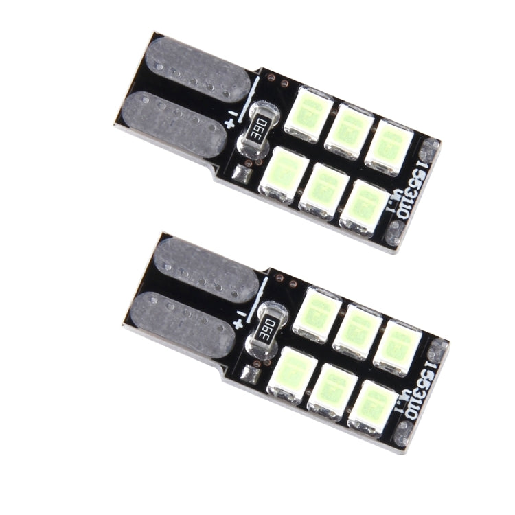 2 PCS T10 3W 12 SMD-3528 LEDs Car Clearance Light Lamp, DC 12V