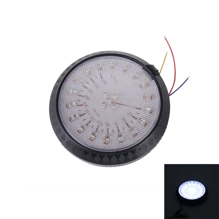 CARFU AC-1918 4W 5000K 250LM Interior LED Roof Light With 23LED Lamps, DC 12V(White Light)