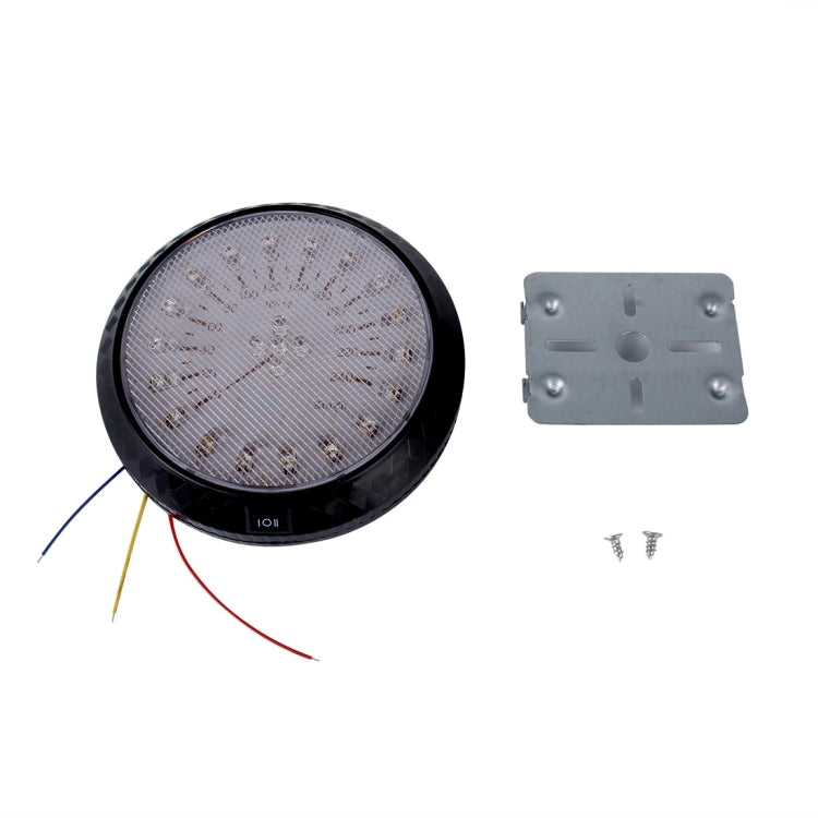 CARFU AC-1918 4W 5000K 250LM Interior LED Roof Light With 23LED Lamps, DC 12V(White Light)