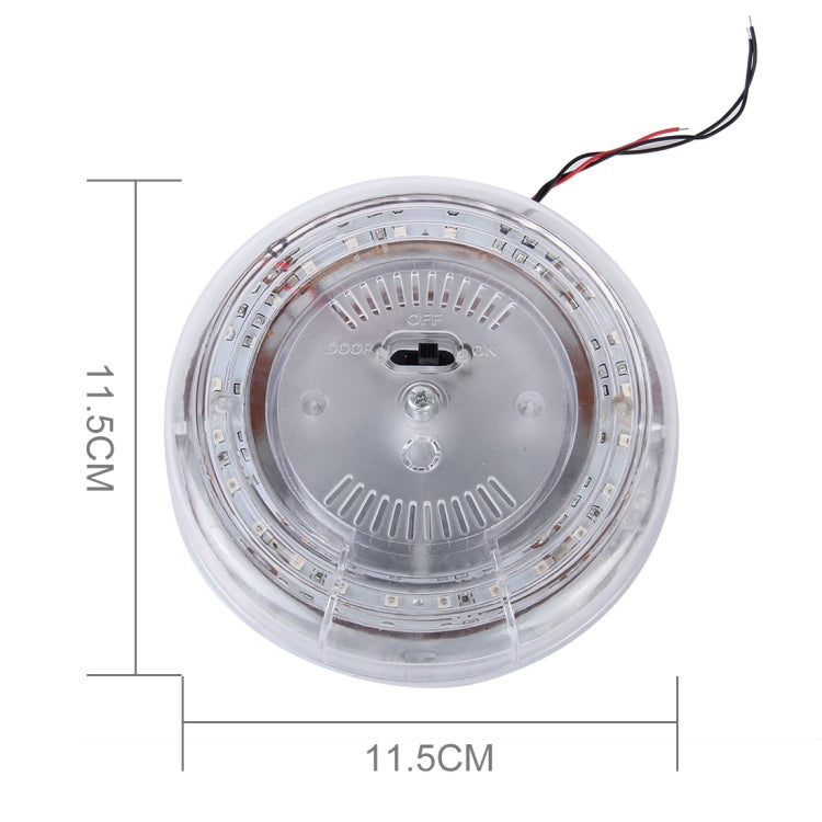 CARFU AC-225A 3W Interior LED Roof Light With 24 SMD-2835-LED Lamps, DC 12V(Blue Light)